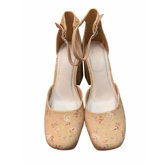 Oasis Society Oslo Floral Block Heel Shoes – Women’s US 9 – Ankle Strap - Picture 8 of 16